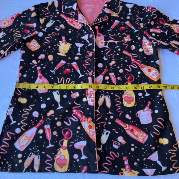 NWT NEW Nick & Nora Pajama Set Celebration Champagne - Picture 12 of 15